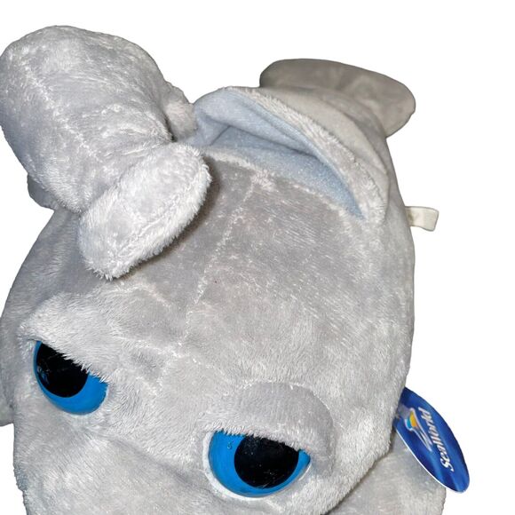 SeaWorld Plush Manatee Mom & Baby Calf Petting Zoo Nursery Souvenir Shower 17" - Picture 4 of 12